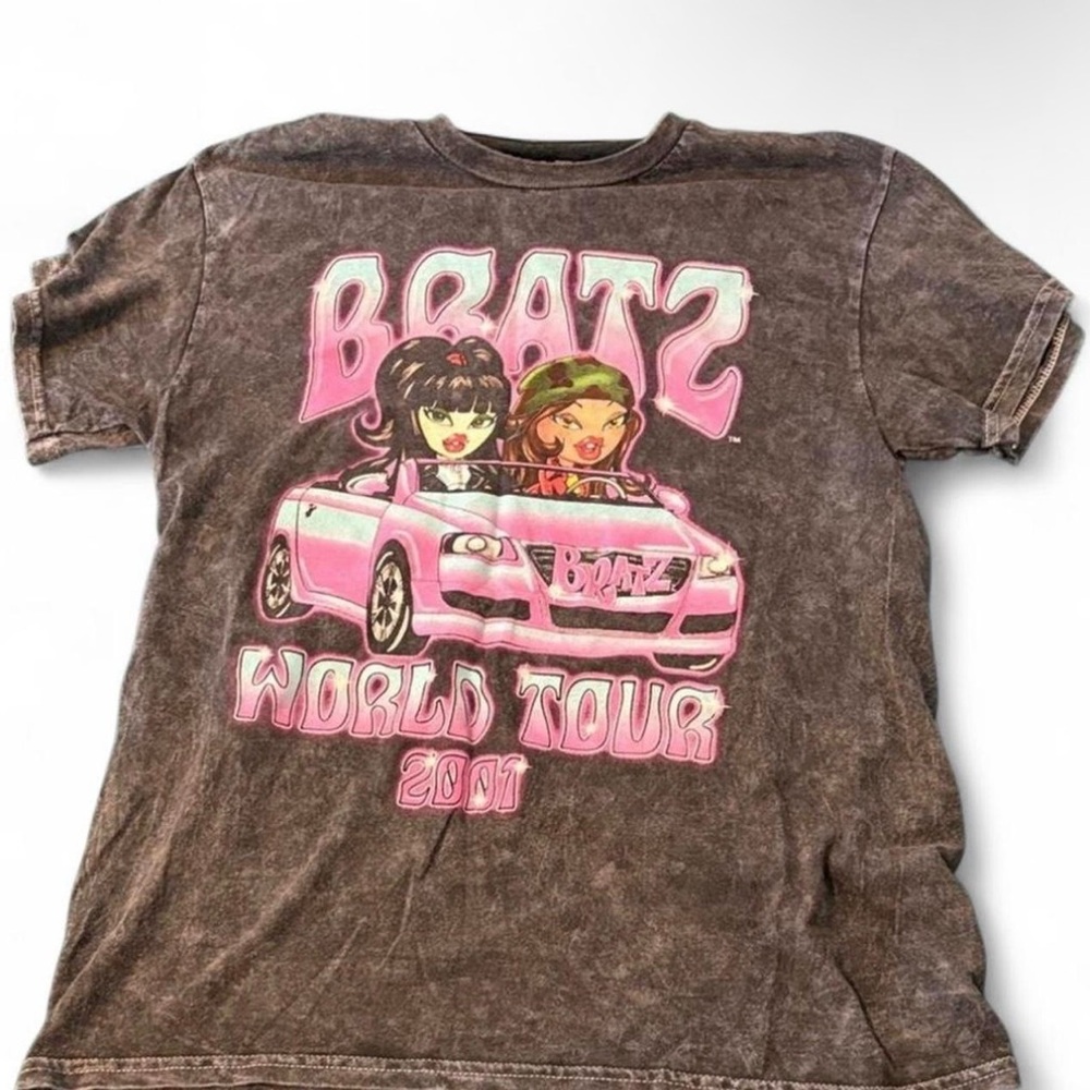 Bratz Graphic Tee - Black and Pink